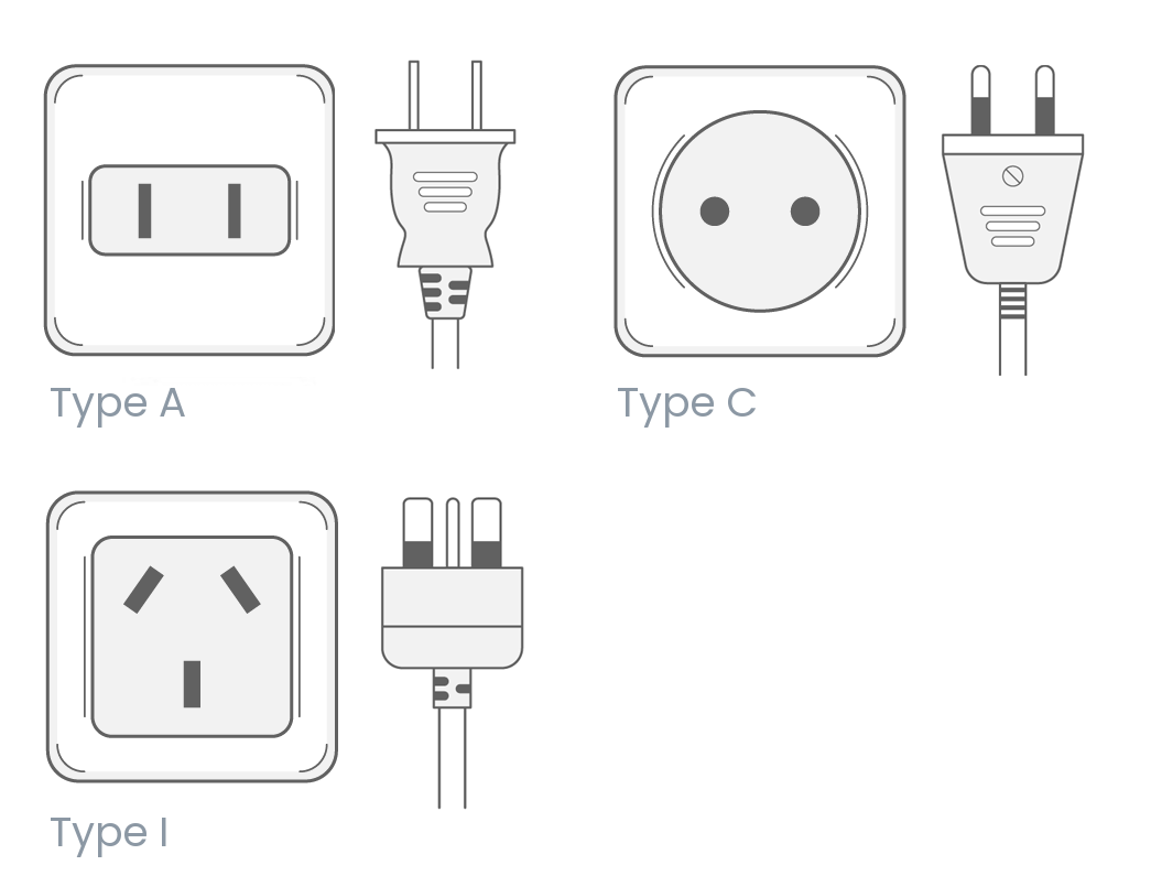 China Power Adapter Electrical Outlets Plugs World Power Plugs