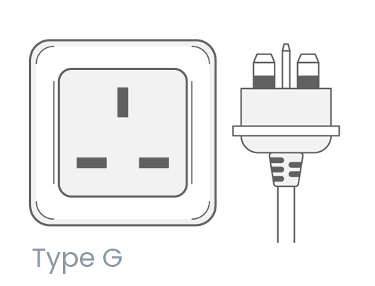 Gambia electrical outlets and plug types
