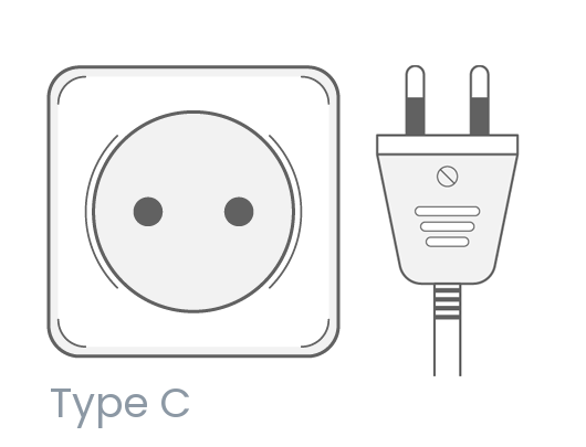 Gabon type C plug