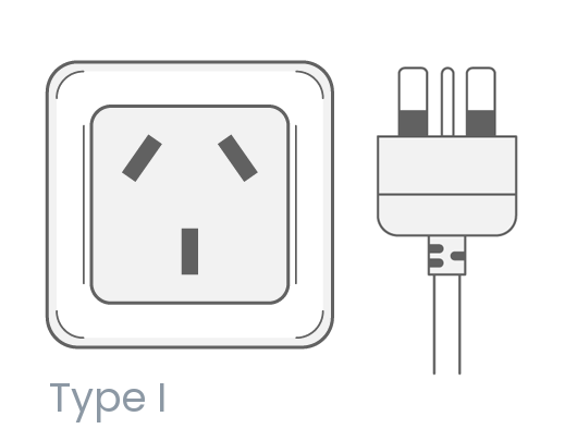 Niue type I plug