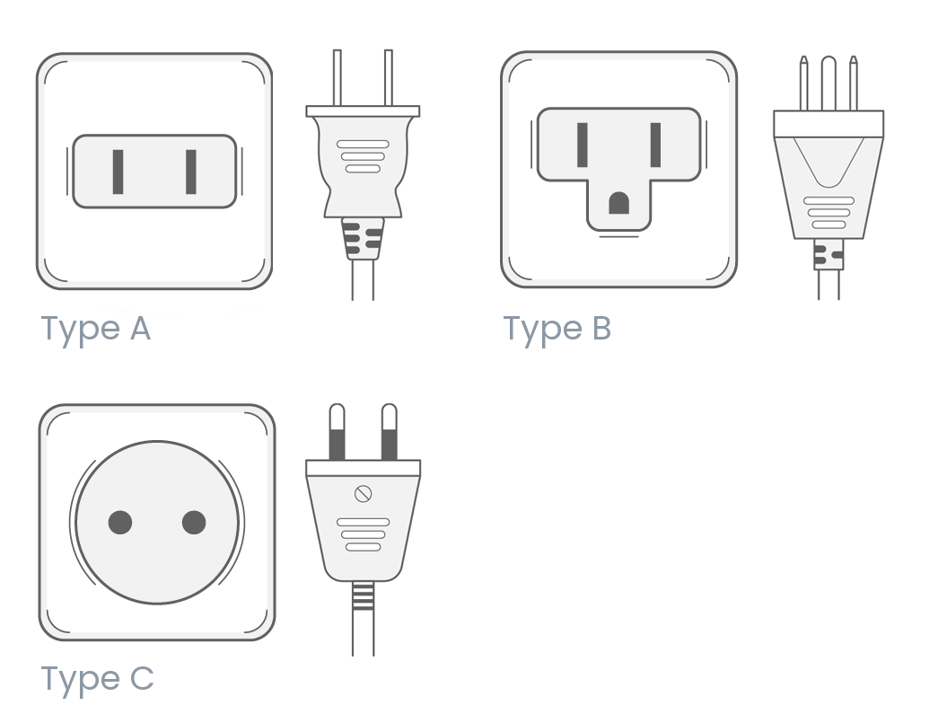 Philippines power plug outlet type A