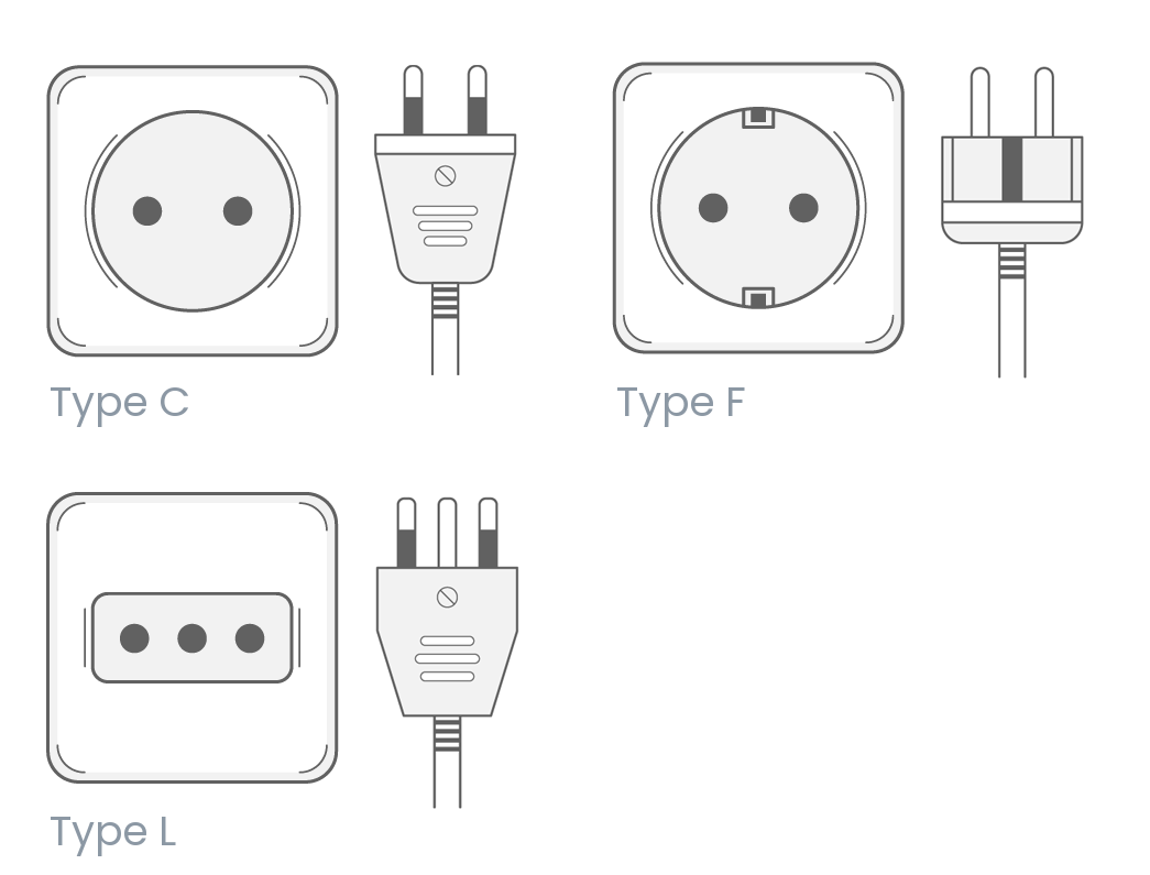 San Marino type F plug