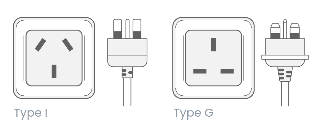 Solomon Islands power plug outlet type G