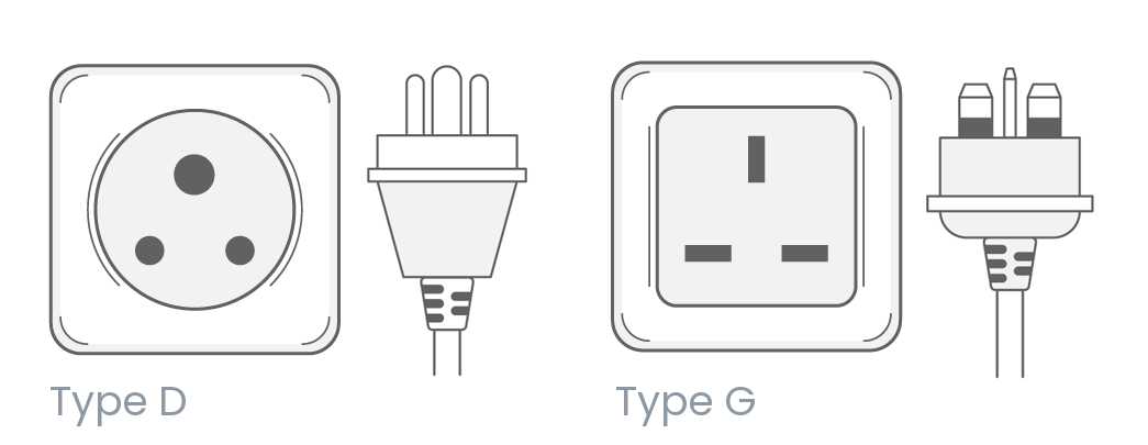 Sri Lanka power plug outlet type G