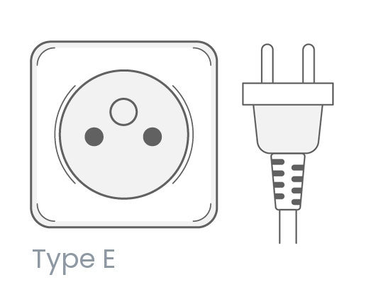 Wallis and Futuna type E plug
