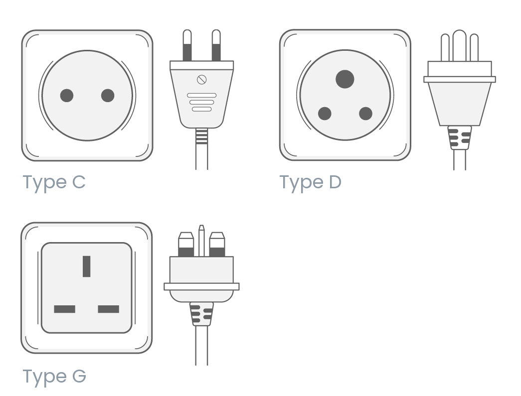 Zambia type G plug